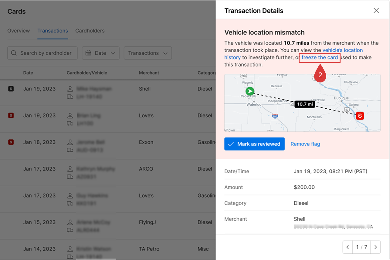 How to review suspicious Motive Card transactions – Motive Help Center