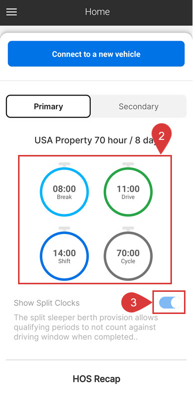 Pausing the 14 clock: Video explains split-sleeper logging