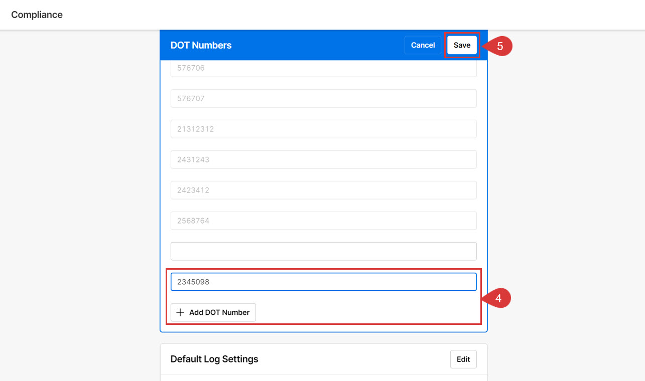 How to change/edit company DOT number Motive Help Center