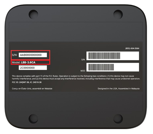 How to find the Make, Model and Build Date for the Vehicle Gateway