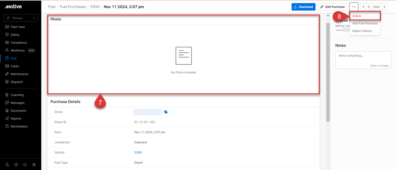 Assign Vehicle to a Motive Card Transaction for IFTA Purpose (6).jpg