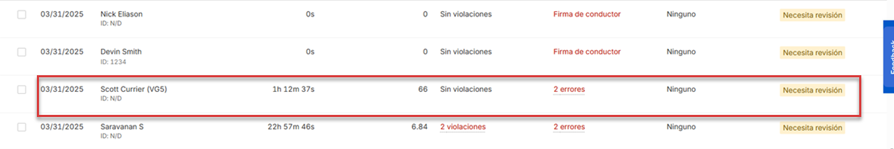 Cómo reasignar viajes a perfiles de conductores no identificados en el Fleet Dashboard (2).png