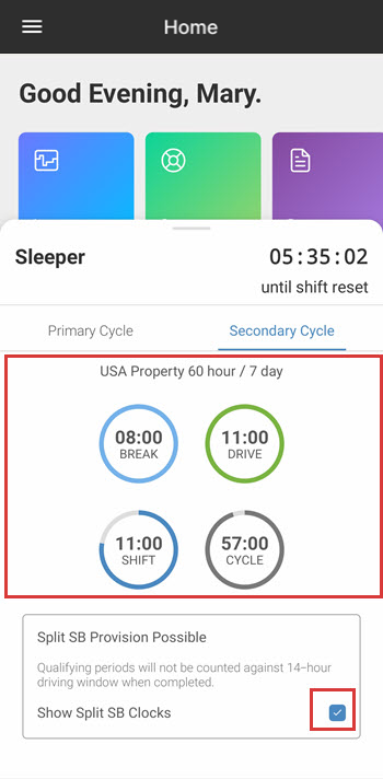 What Is US Split Sleeper Berth Rule Motive Help Center