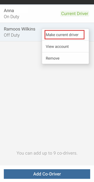 How to add a Co-Driver from the Driver App? – Motive Help Center
