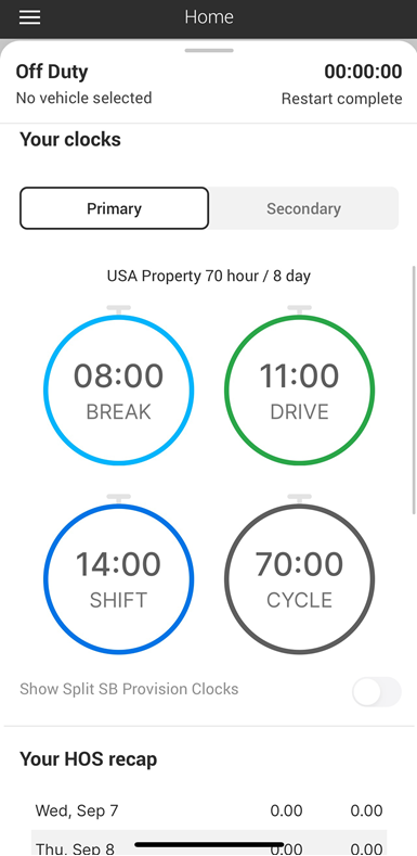 How to Calculate Your Trucking Cycle Recap Hours