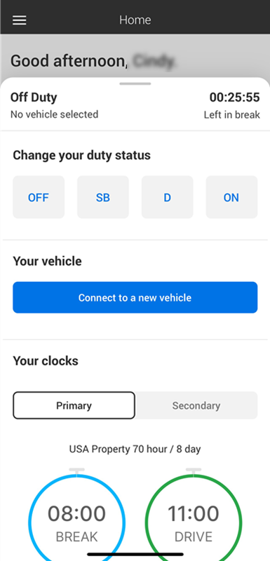 recapping you hours and information on your log book 